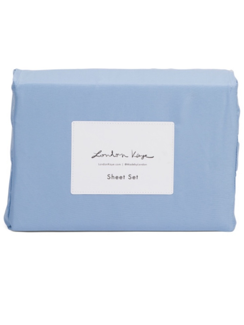London Kaye Light Blue Sheet Set